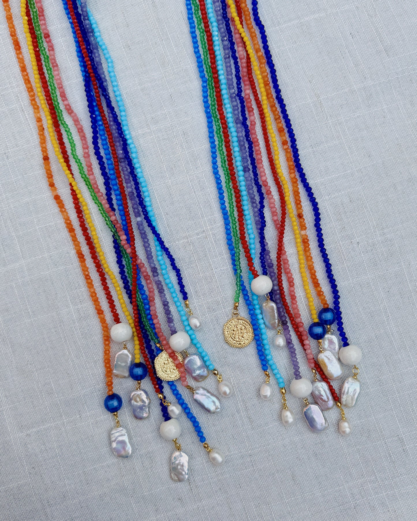 The Lucky Layers Wrap Beaded Necklace
