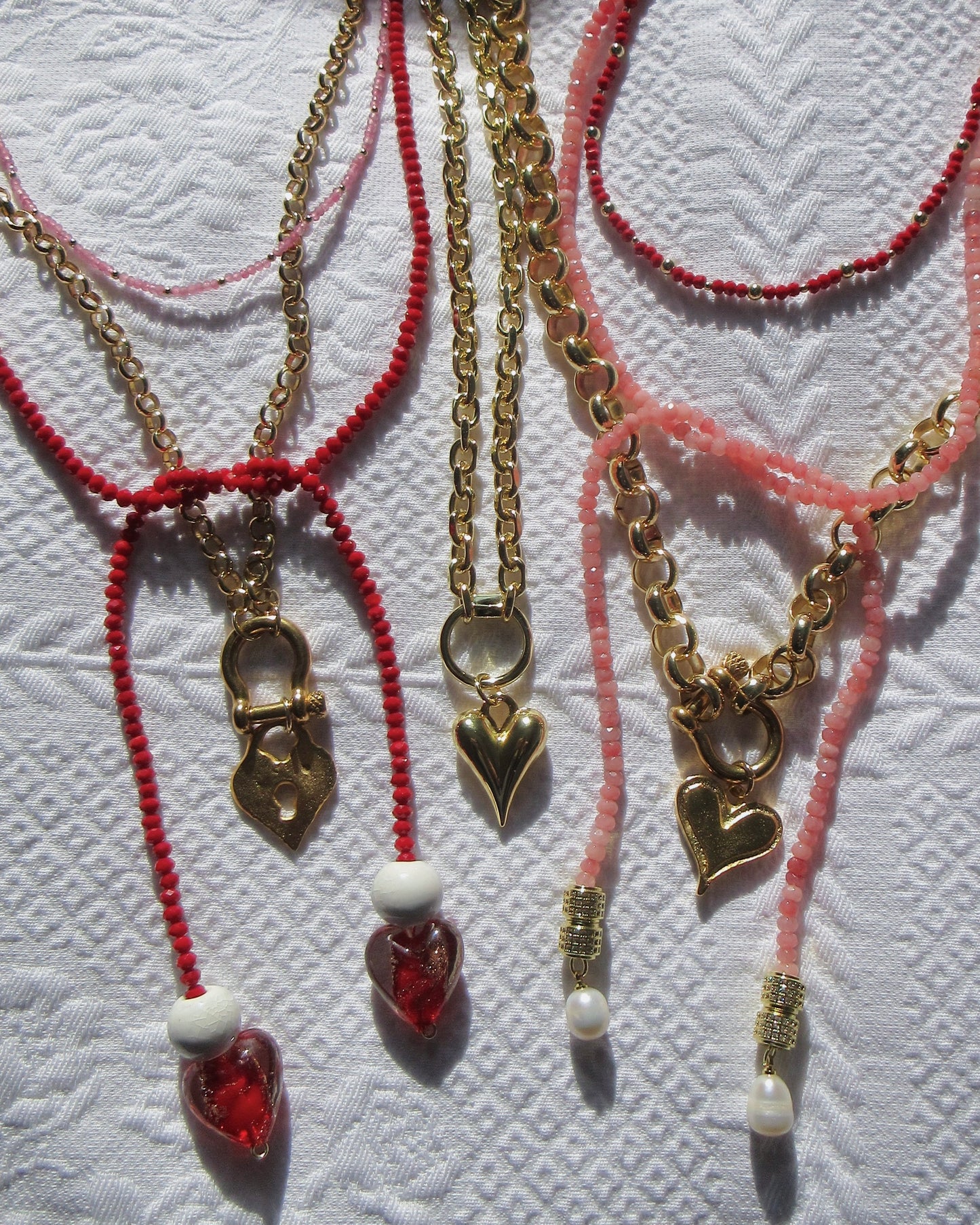 Heirloom Heart Chain Necklace