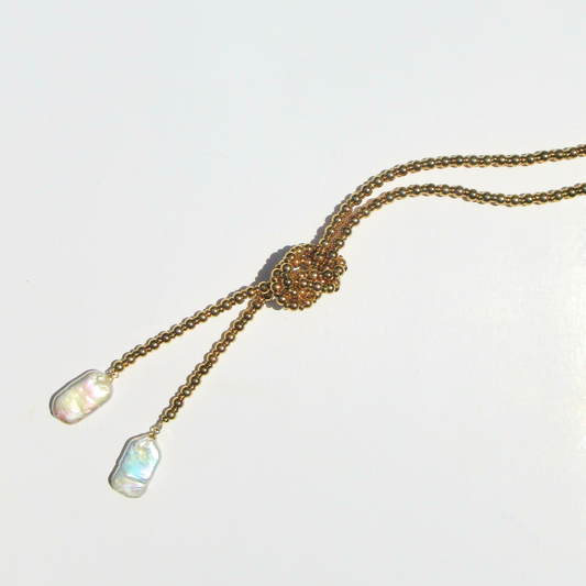 Gold Wrap Necklace