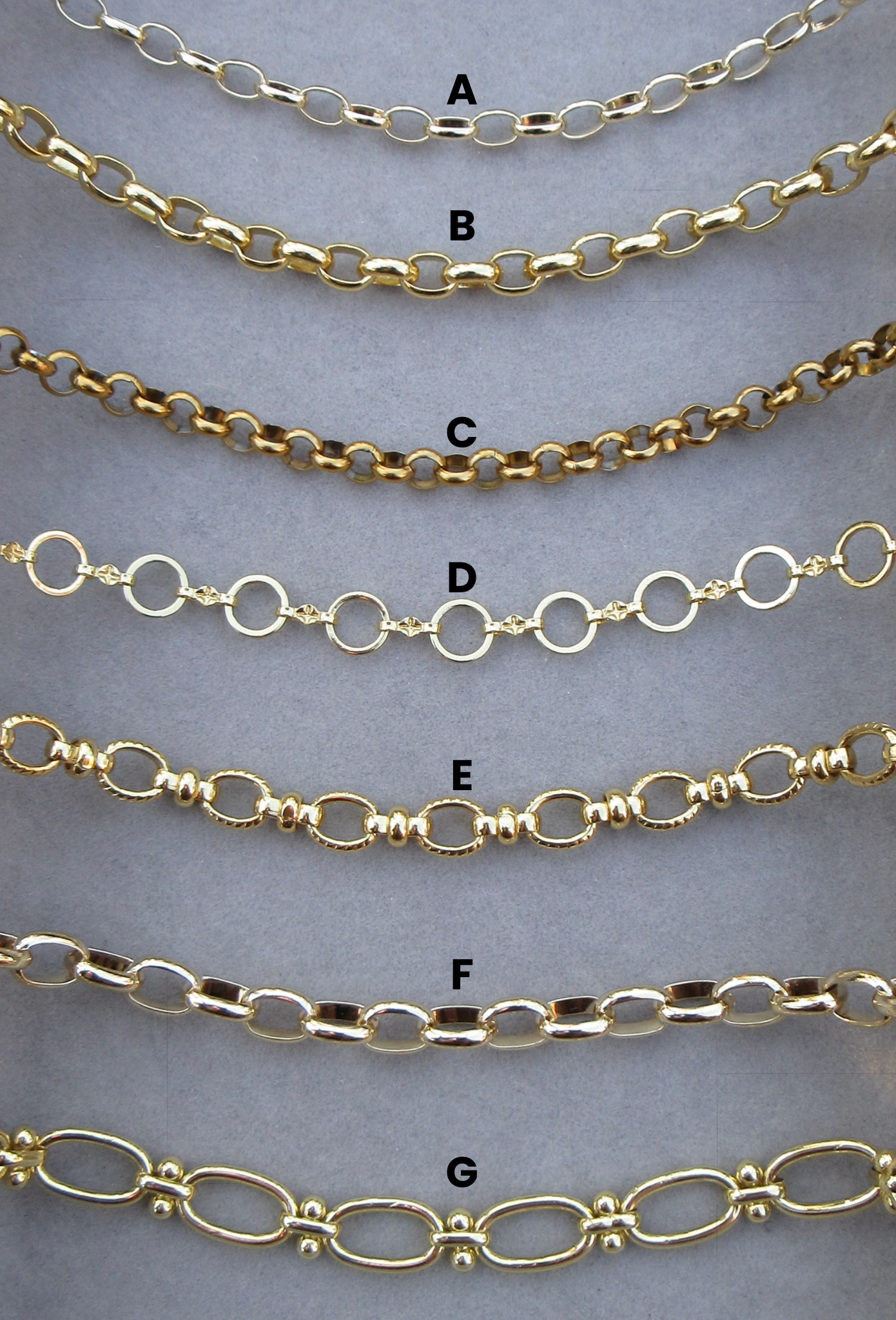 Gold Charm Bracelet - Customizable