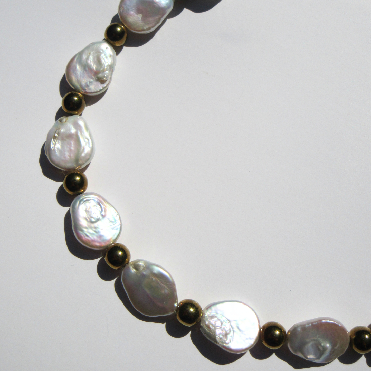 June Pearl Beaded Necklace