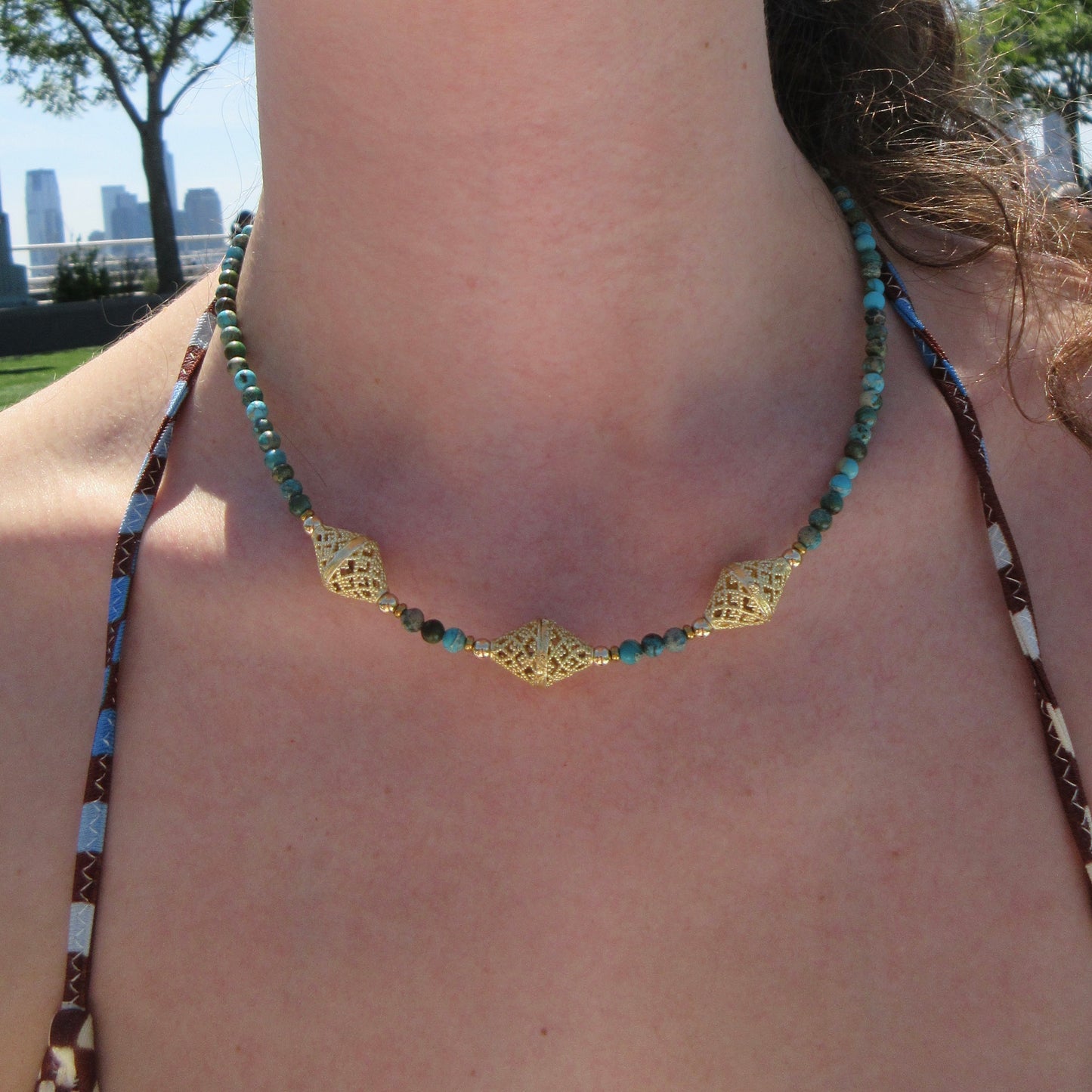 Cleo Beaded Necklace