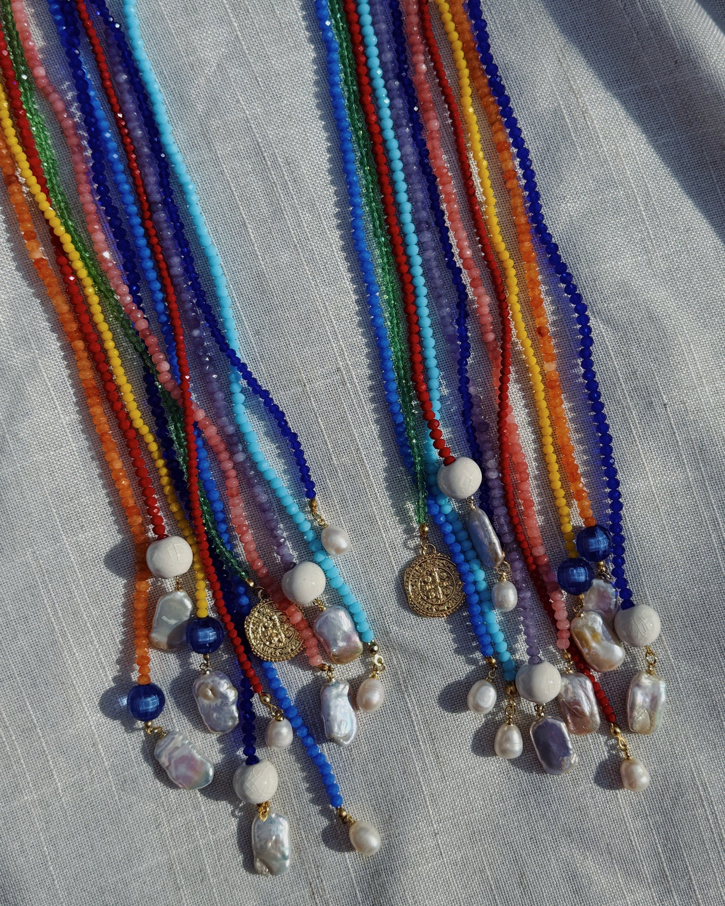 The Lucky Layers Wrap Beaded Necklace