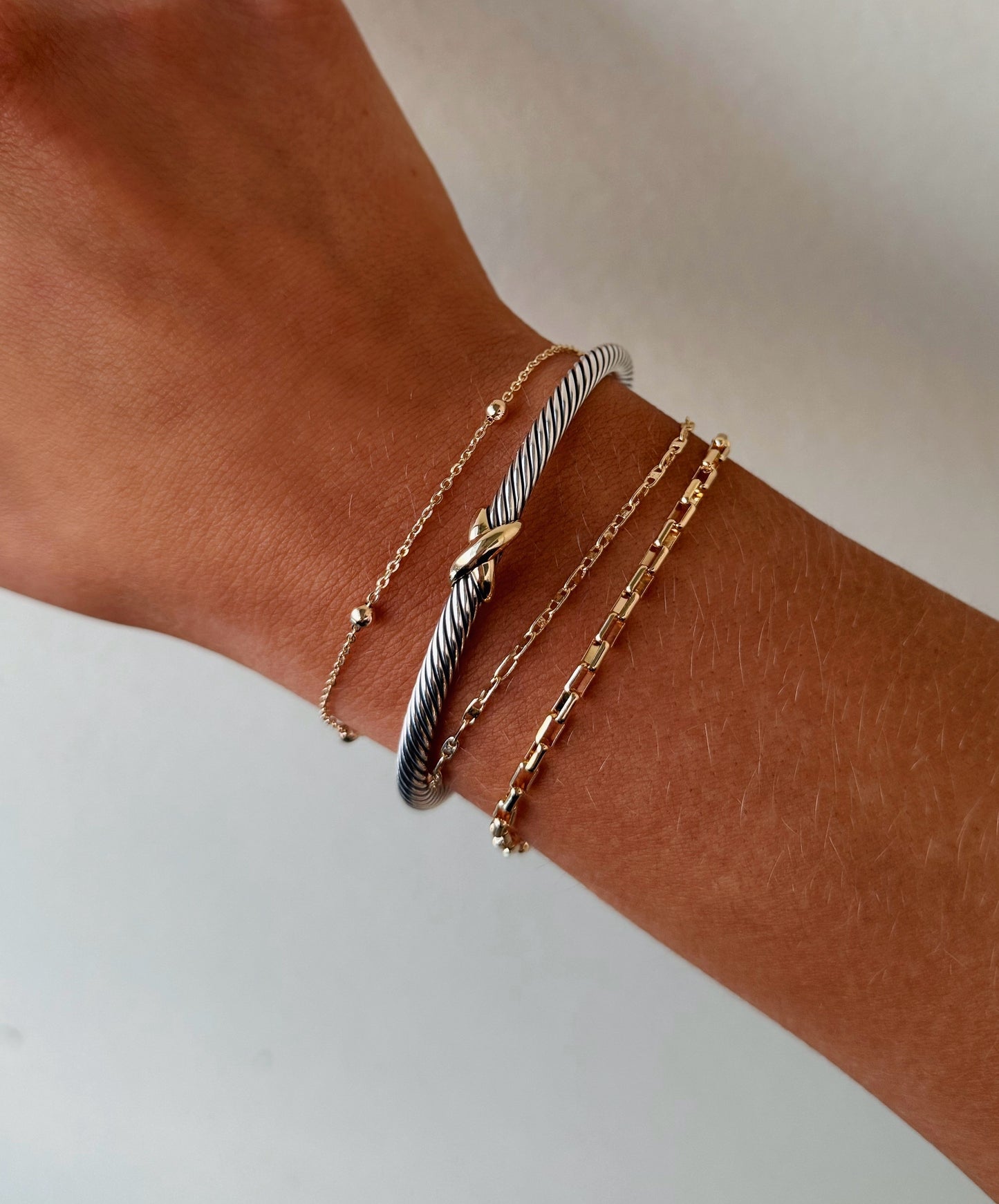 14k Gold Filled Dainty Chain Bracelet