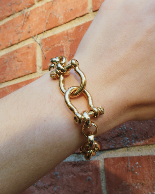 Double Shackle Bracelet