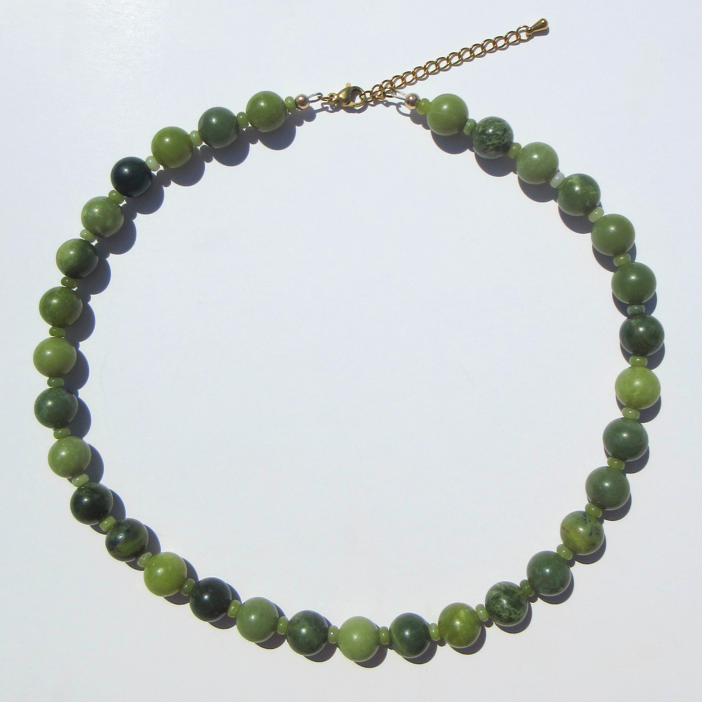 Jade Beaded Necklace