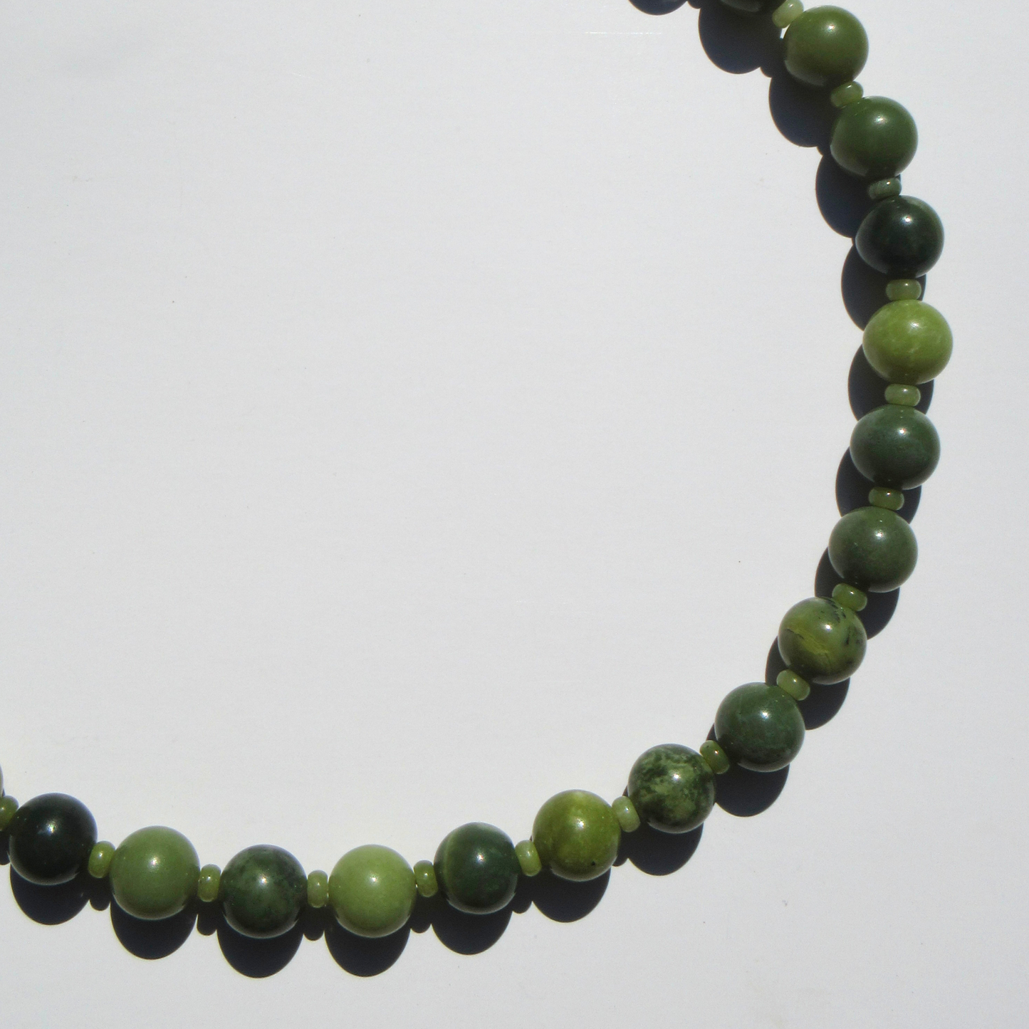 Jade Beaded Necklace